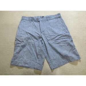 Banana Republic Mens Shorts 33 Emerson Blue Pockets Chino
